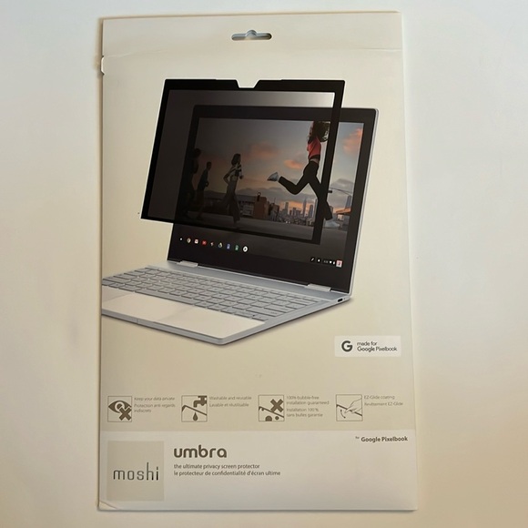 Moshi Umbra Privacy Screen Protector for Google PixelBook - Picture 1 of 4